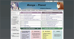 Desktop Screenshot of manga-planet.com